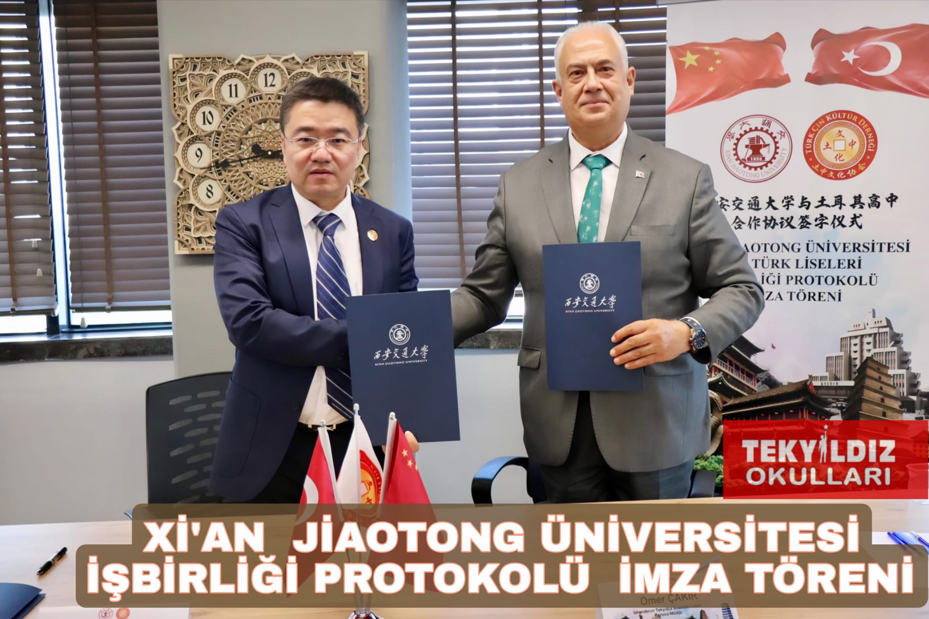 TEKYILDIZ KOLEJİNDEN ÇİNCE EĞİTİMİ PROTOKOLÜ
